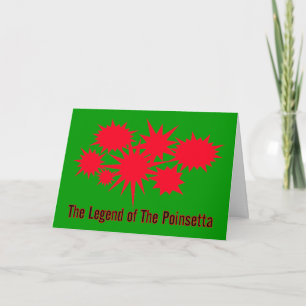 THE LEGEND OF THE POINSETTA... HOLIDAY CARD