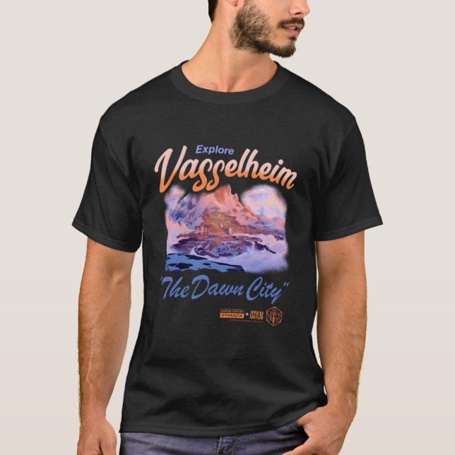 The Legend Of Vox Machina Explore Vasselheim T-Shirt (Front)