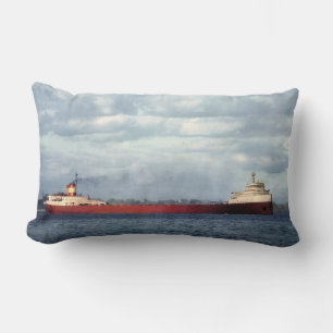 The Legendary S.S. Edmund Fitzgerald Lumbar Pillow