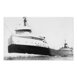 The Legendary S.S. Edmund Fitzgerald Photo Print