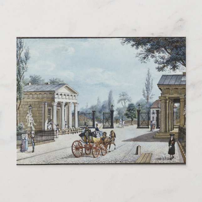 The Leipzig Gate, Berlin Postcard (Front)