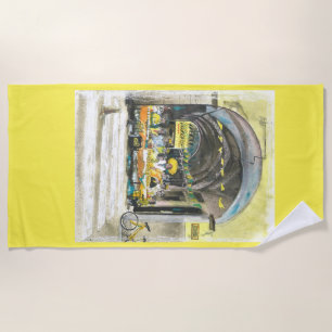 The Lemon Apostles Beach Towel