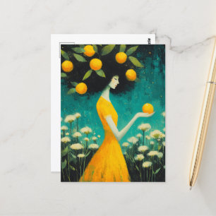 The Lemon Goddess Postcard