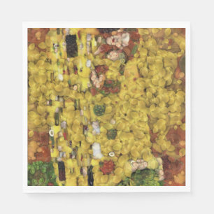 The Lemon Kiss Vegetable Decoupage Spoof Art Napkin