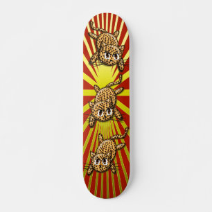 The Leopard's Pride Skateboard