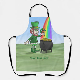 The Leprechaun and the Shamrock Apron