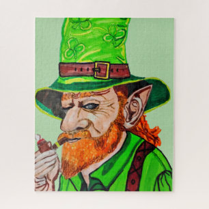 THE LEPRECHAUN OF THE WOODLANDS  JIGSAW PUZZLE