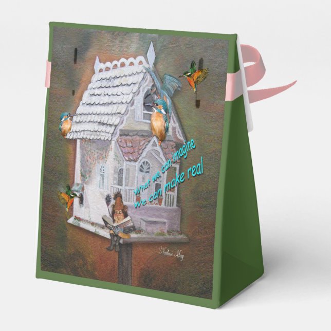 The Leprechaun Reader Favor Box (Back Side)