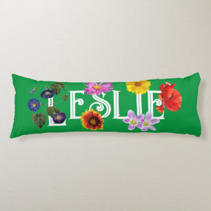 The Leslie 'Wildflowers' Body Pillow