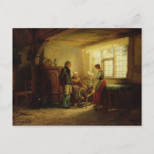 The Letter, 1869 Postcard