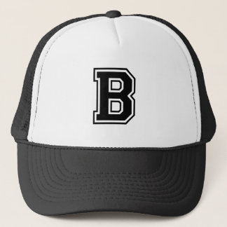 The Letter B, Collegiate Alphabet Trucker Hat