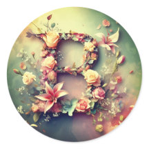 The Letter B Envelope Sticker