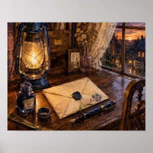 The Letter Never Sent, Plate RH-WC-019 Poster