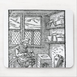 The Letter Plate Maker Mouse Pad