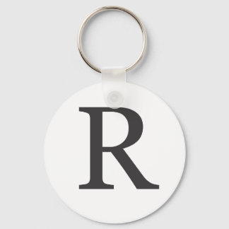 ‘the letter R’ Keychain