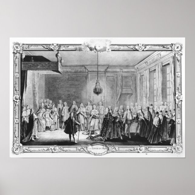 The Levee of King Louis XV Poster (Front)