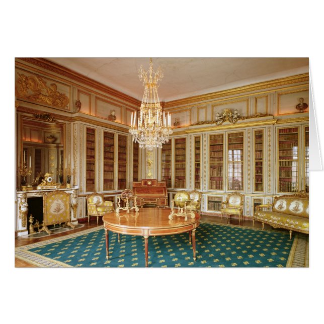 The library of Louis XVI  decorated in 1781 (Front Horizontal)