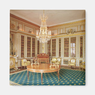 The library of Louis XVI decorated in 1781 Magnet
