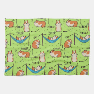 The life cycle of a Guinea Pig Kitchen Towel