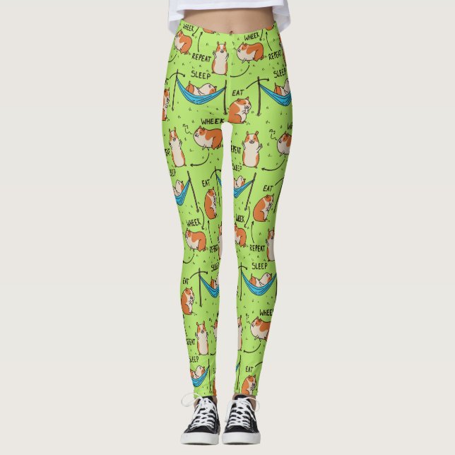 The life cycle of a Guinea Pig Leggings (Front)