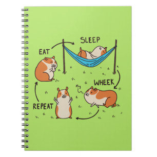 The life cycle of a Guinea Pig Notebook