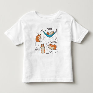 The life cycle of a Guinea Pig Toddler T-shirt