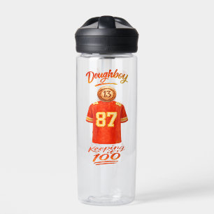 The Life of a Doughboy Keeping It 100 Water Bottle