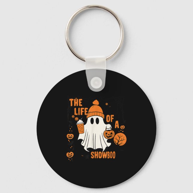 The Life Of A Showboo Halloween Costume Bow Boo Gi Keychain (Front)