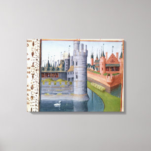 The Life of Louis II  'The Stammerer' Canvas Print