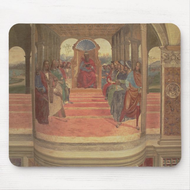 The Life of St. Benedict (fresco) (detail) Mouse Pad (Front)