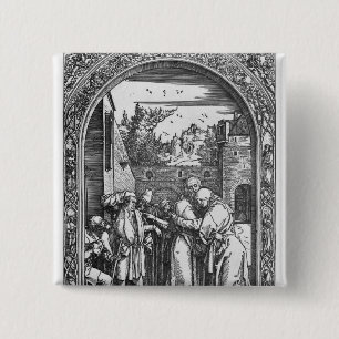 The 'Life of the Virgin' series 2 Inch Square Button