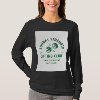 The lifiting club design T-Shirt