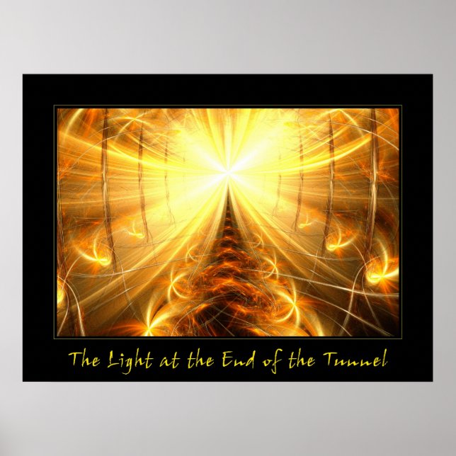 The Light at the End of the Tunnel Poster (Front)