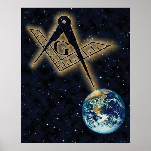 The light in the sky poster (Front)