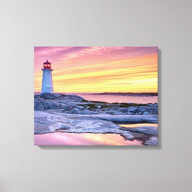 The Light Keeper Canvas Print (Front)