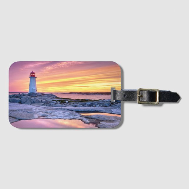 The Light Keeper Luggage Tag (Front Horizontal)
