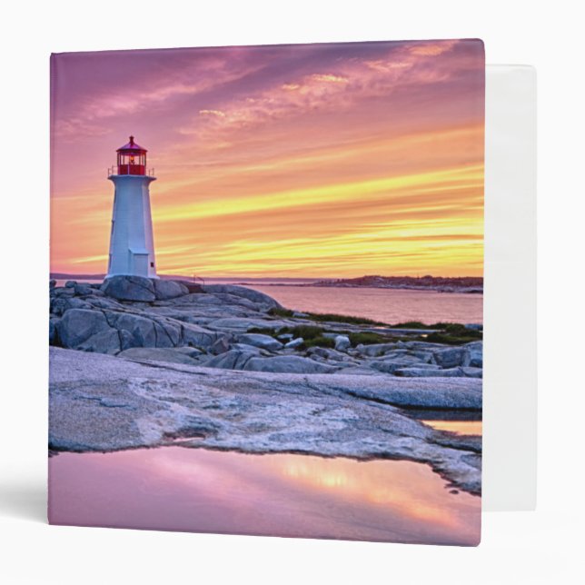 The Light Keeper | Peggy'S Cove Binder (Front/Inside)