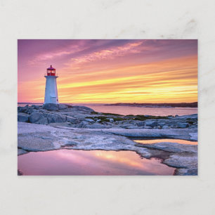 The Light Keeper Peggy'S Cove Postcard