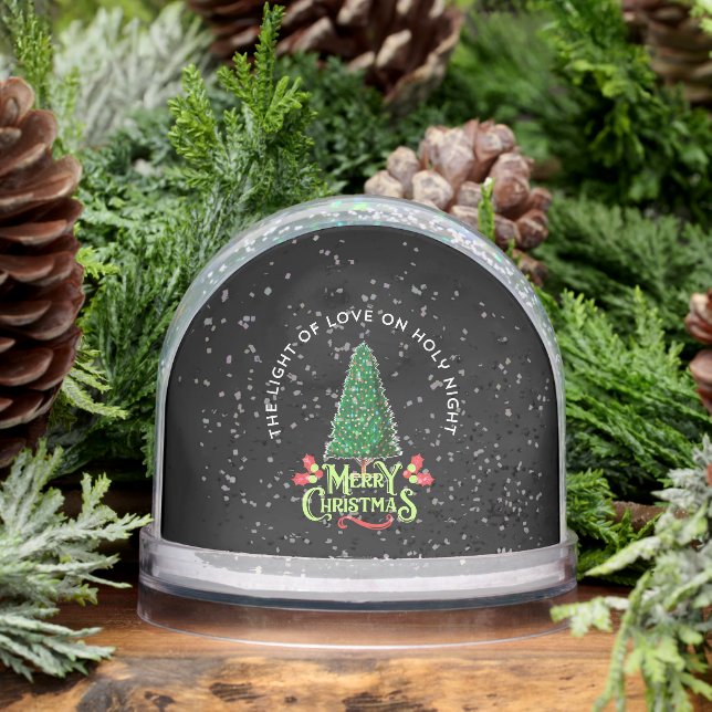THE LIGHT OF LOVE ON HOLY NIGHT SNOWGLOBE (Winter)