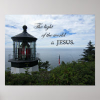 The Light of the World is Jesus.