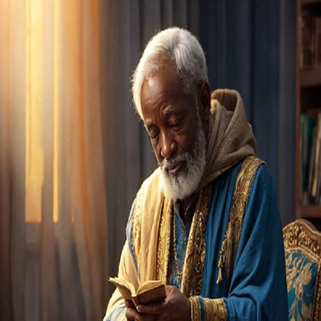 The light of wisdom between the lines of the book poster (Creator Uploaded)