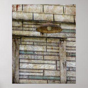 The Light on the Abandoned House Poster