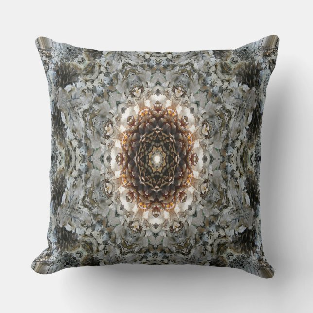The Light Shining from within.. Throw Pillow (Front)