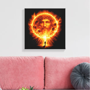 The Light. The Son. Canvas Print