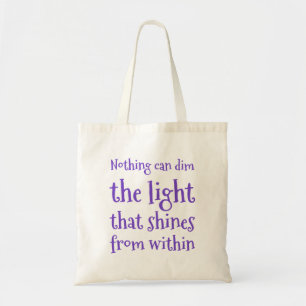 The Light Within Tote Bag