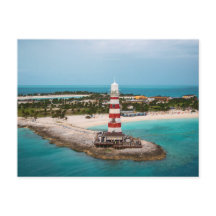 The Lighthouse at Ocean Cay, Bahamas Postcard