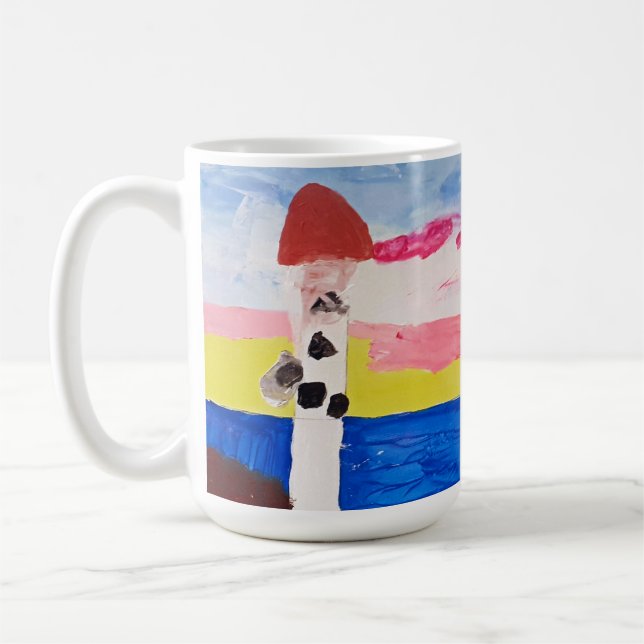 The Lighthouse Coffee Mug (Left)