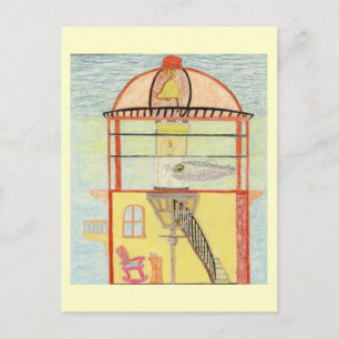 The Lighthouse Keeper Postcard