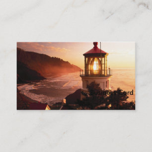 The Lighthouse View Business Card