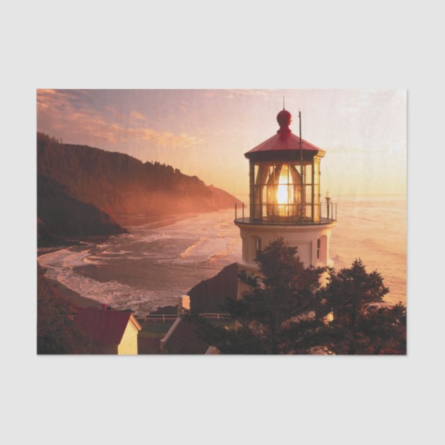 The Lighthouse View Tissue Paper (Front)